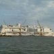 Ship hull assembly and electrical installation works