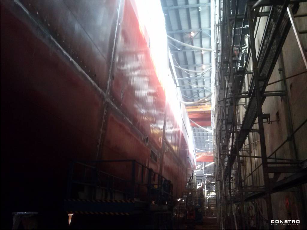Ship assembly works