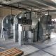 Installation of structures and equipment for the food processing industry
